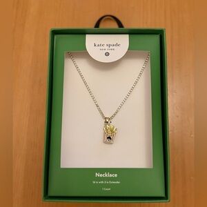 Kate Spade New York x Target Gold French Fry Charm Necklace NWT limited edition